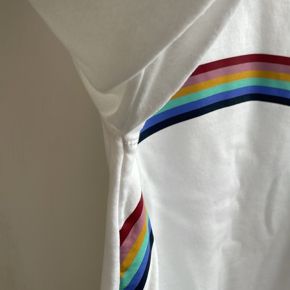 🌈Old Navy Women's Rainbow 🌈 Crewneck Sweatshirt 🌈NWT! - Picture 6 of 11